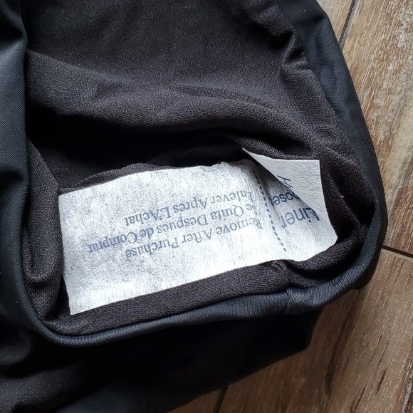 NWT Becca Rebecca By Virtue Womens Criss Cross Lattice One Piece Black Swim sz M - Picture 4 of 10